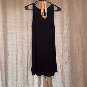 Black summer dress.